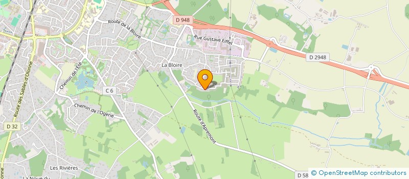 localisation de l'entreprise TVEGA à CHALLANS