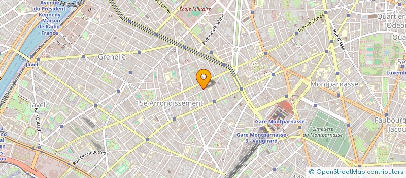 localisation de l'entreprise TVL à PARIS