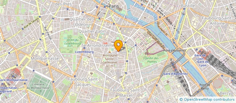 localisation de l'entreprise TVM à PARIS