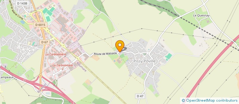 localisation de l'entreprise TVM CORP  PISSY-POVILLE