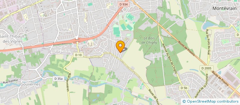 localisation de l'entreprise TVMF  LAGNY-SUR-MARNE