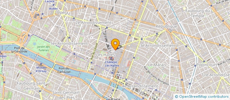 localisation de l'entreprise TVMOB à PARIS