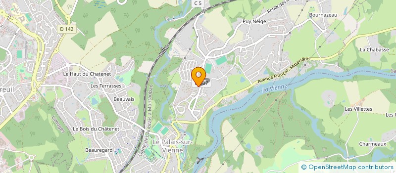 localisation de l'entreprise TVN AUTO à LE PALAIS-SUR-VIENNE