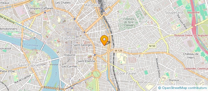 localisation de l'entreprise TVN7  TOULOUSE