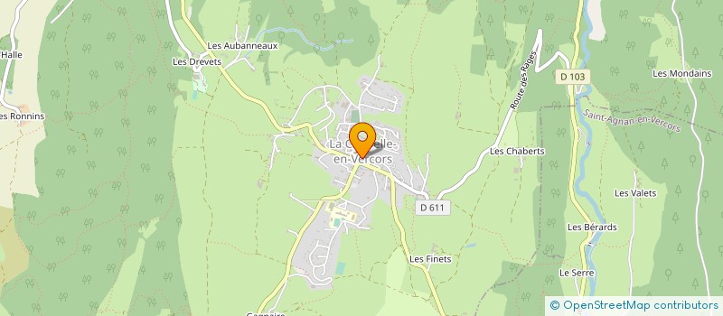 localisation de l'entreprise TVS à LA CHAPELLE-EN-VERCORS