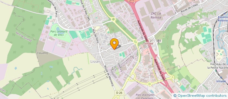 localisation de l'entreprise TVS CONSULTING à LISSES