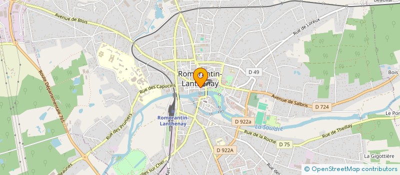 localisation de l'entreprise TVT CONSULTING  ROMORANTIN-LANTHENAY