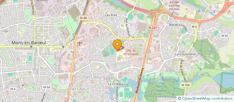 localisation de l'entreprise TVTS FAMILY  VILLENEUVE-D'ASCQ