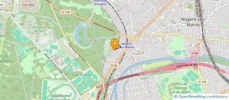 localisation de l'entreprise TW CONSEILS  NOGENT-SUR-MARNE