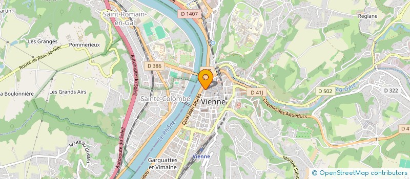 localisation de l'entreprise TW HOME  VIENNE