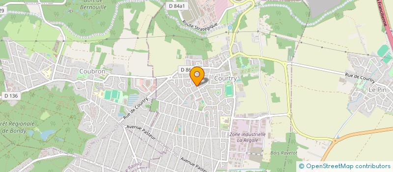 localisation de l'entreprise TW INVEST GROUP à COURTRY