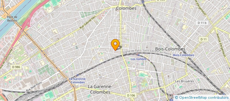 localisation de l'entreprise TWAIN à COLOMBES