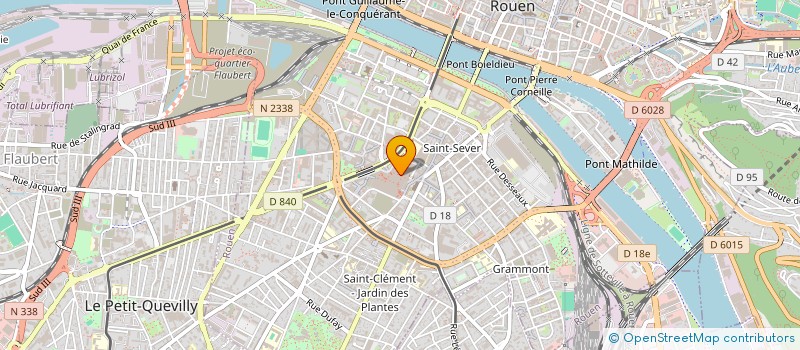 localisation de l'entreprise TWAINTY à ROUEN