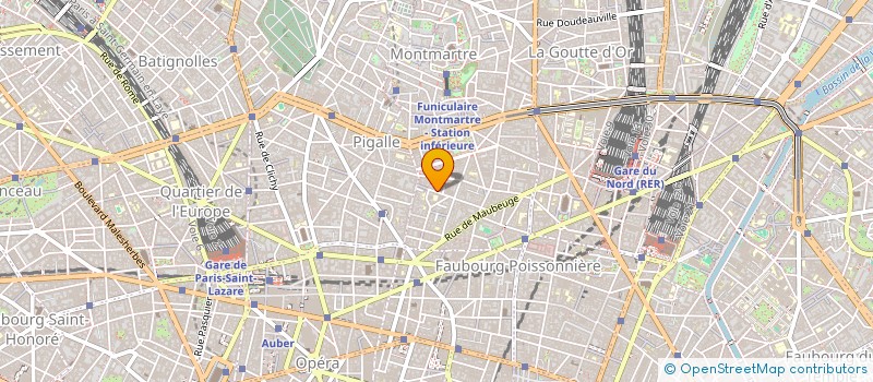 localisation de l'entreprise TWBN  PARIS 9