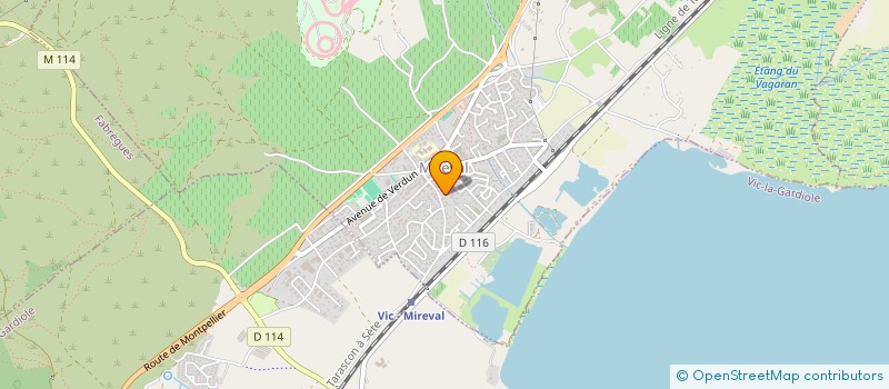 localisation de l'entreprise TWED  MIREVAL