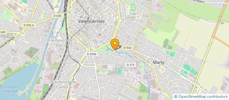 localisation de l'entreprise TWEED  VALENCIENNES