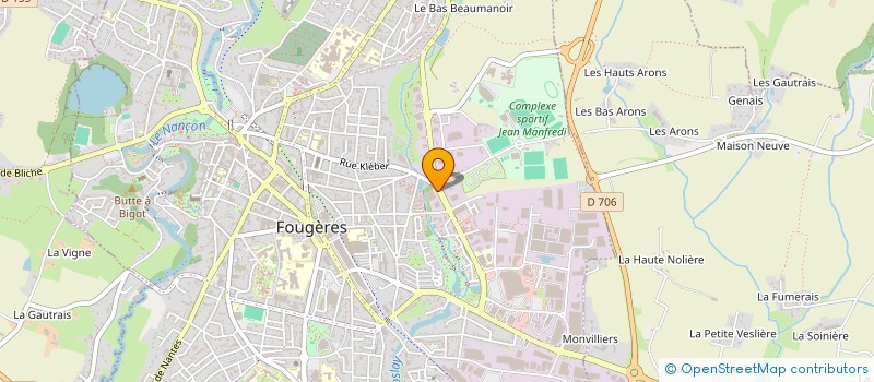 localisation de l'entreprise TWEEDE LEVEN à FOUGERES