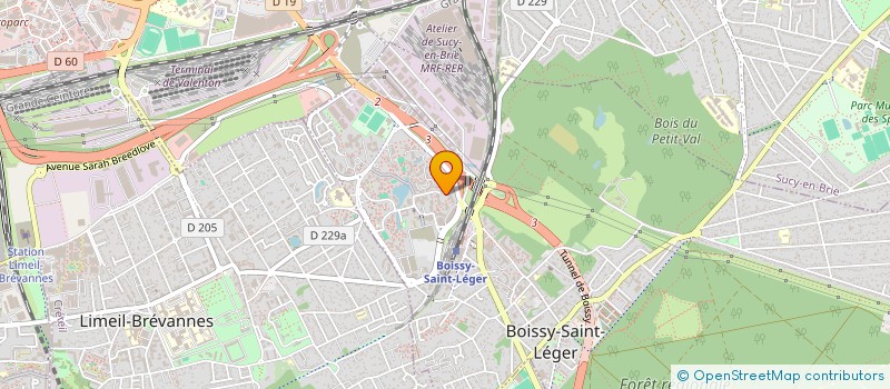localisation de l'entreprise TWEENTY20 à BOISSY-SAINT-LEGER