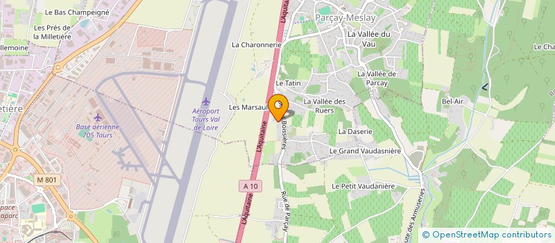 localisation de l'entreprise TWEET  PARCAY-MESLAY