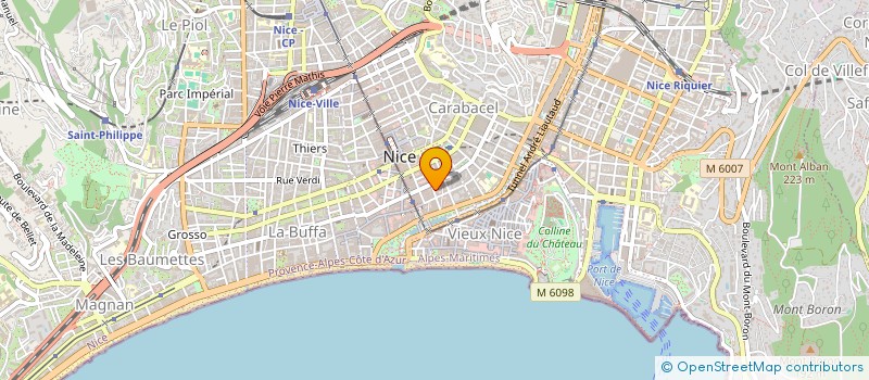 localisation de l'entreprise TWELVE à NICE