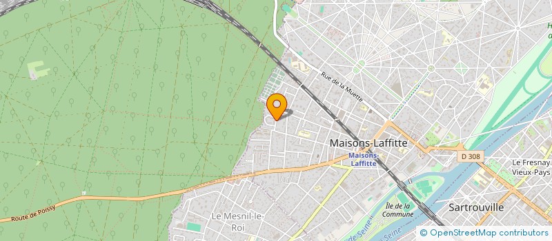 localisation de l'entreprise TWELVE à MAISONS-LAFFITTE