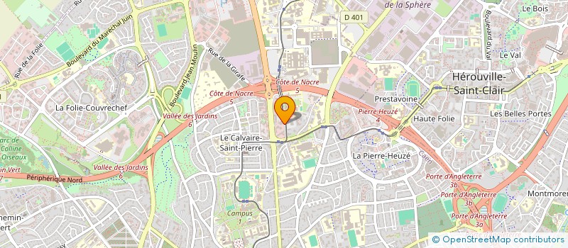 localisation de l'entreprise TWELVE SOLUTIONS à CAEN