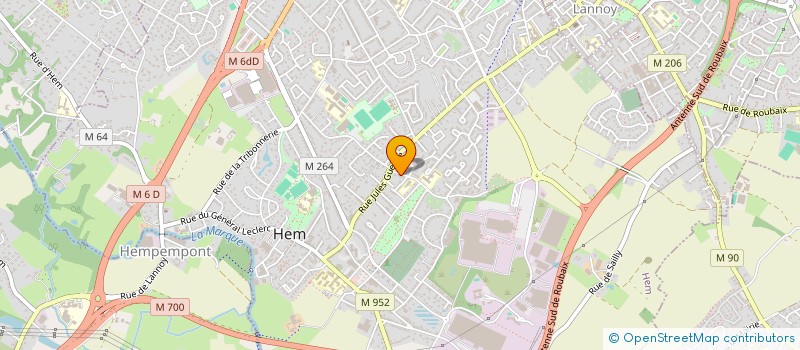 localisation de l'entreprise TWELVEPARSECS à HEM