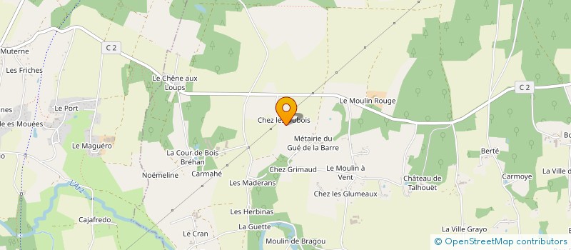 localisation de l'entreprise TWEM MICROBRASSERIE ASSOCIATIVE  PLUHERLIN