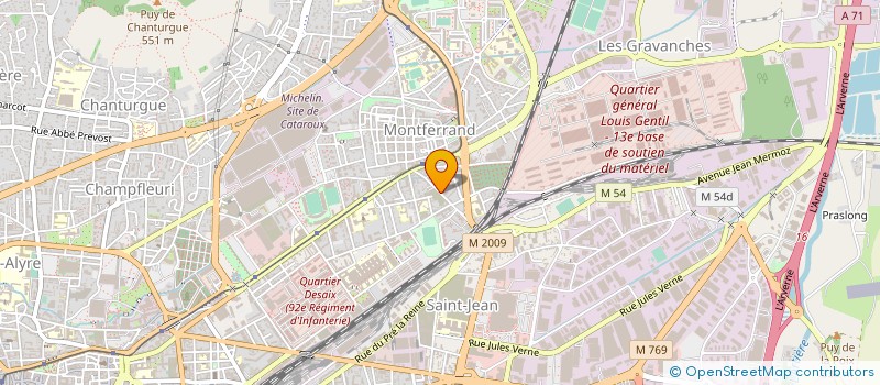 localisation de l'entreprise TWENANS  CLERMONT-FERRAND