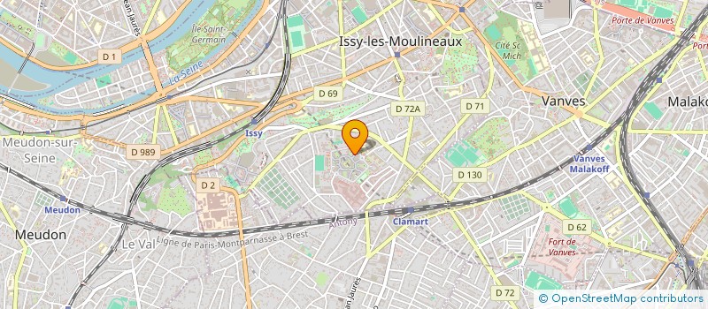 localisation de l'entreprise TWENTY AGENCY à ISSY-LES-MOULINEAUX