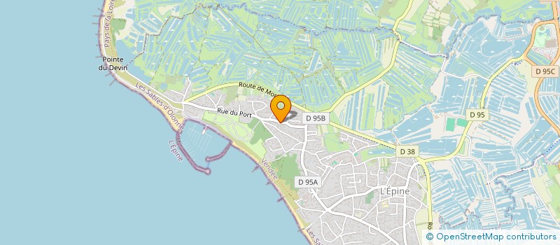 localisation de l'entreprise TWENTY KNOTS à L'EPINE