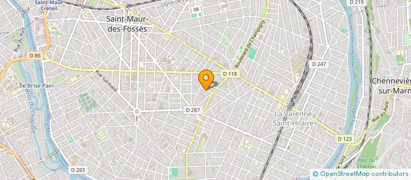 localisation de l'entreprise TWENTY SIX INVEST HOLDINGS à ST MAUR DES FOSSES