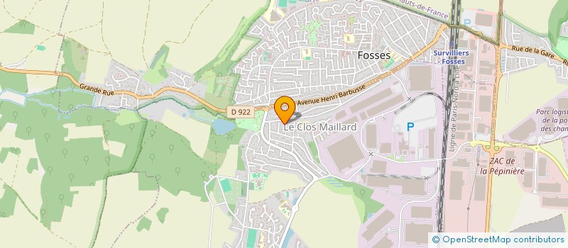 localisation de l'entreprise TWENTY THREE HOLDING  MARLY-LA-VILLE