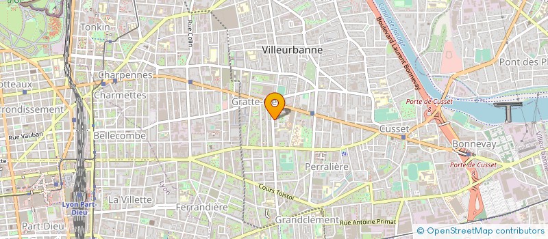 localisation de l'entreprise TWENTYSIX.COM à VILLEURBANNE