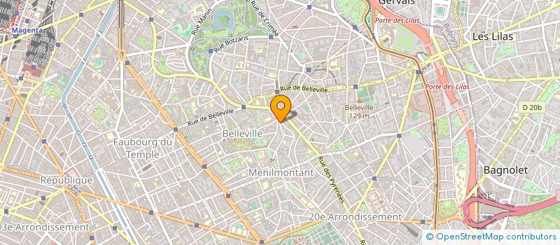 localisation de l'entreprise TWENYONE  PARIS