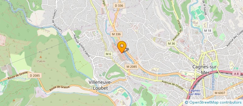 localisation de l'entreprise TWF GROUP à CAGNES-SUR-MER