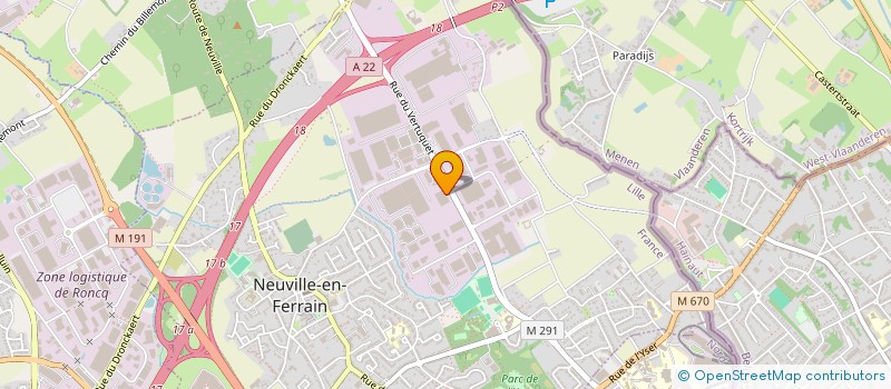 localisation de l'entreprise TWG AIRSOFT FIELD  NEUVILLE-EN-FERRAIN