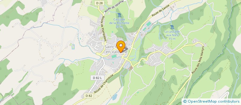 localisation de l'entreprise TWI  SAINT-GEOIRE-EN-VALDAINE