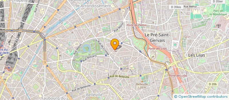 localisation de l'entreprise TWICE STUDIO  PARIS