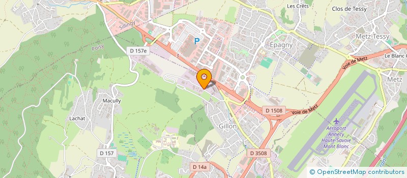 localisation de l'entreprise TWIGA  POISY