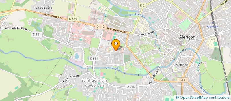 localisation de l'entreprise TWILING MOVE D'ALENCON à ALENCON