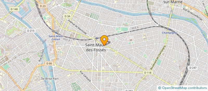 localisation de l'entreprise TWILYX à ST MAUR DES FOSSES