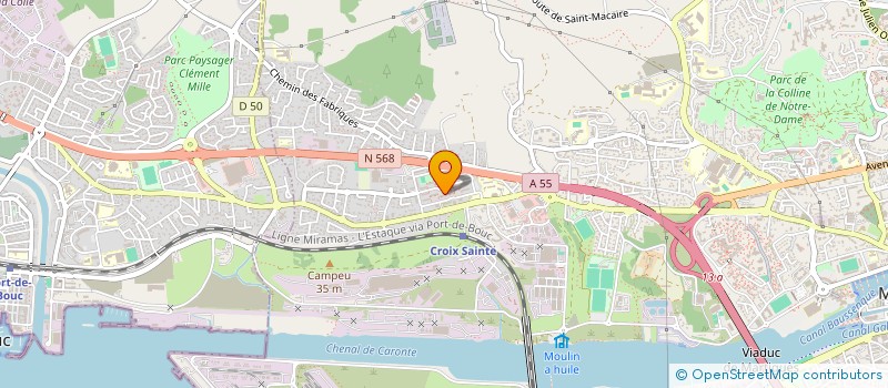 localisation de l'entreprise TWIN  MARTIGUES