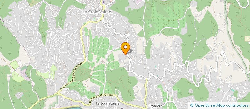 localisation de l'entreprise TWIN CONNECT  LA CROIX-VALMER