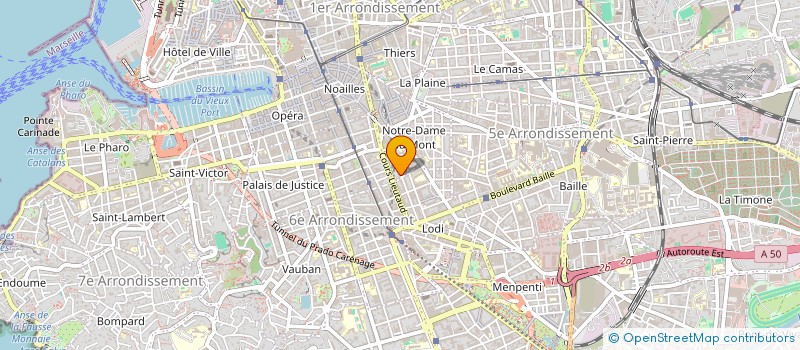 localisation de l'entreprise TWIN CONSULTING  MARSEILLE