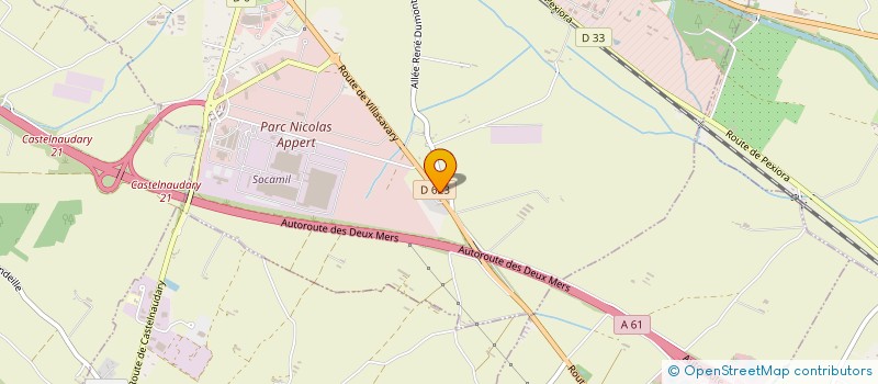 localisation de l'entreprise TWIN IMPORT  CASTELNAUDARY