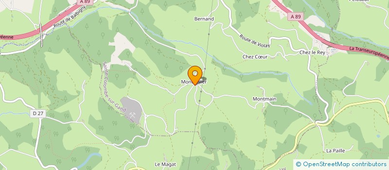 localisation de l'entreprise TWIN-LINK  SAINTE-COLOMBE-SUR-GAND