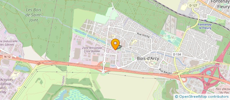 localisation de l'entreprise TWIN RAVENS  BOIS-D'ARCY