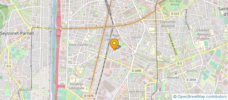 localisation de l'entreprise TWIN ROBOTICS à GRENOBLE