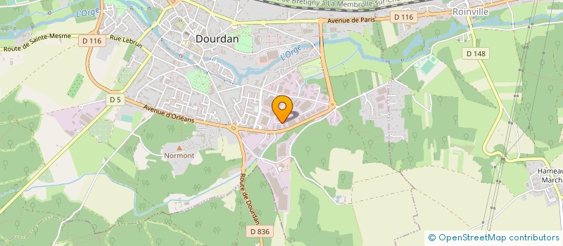 localisation de l'entreprise TWIN SERVICE à DOURDAN